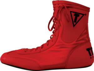 Title Boxing Boots Low_Red