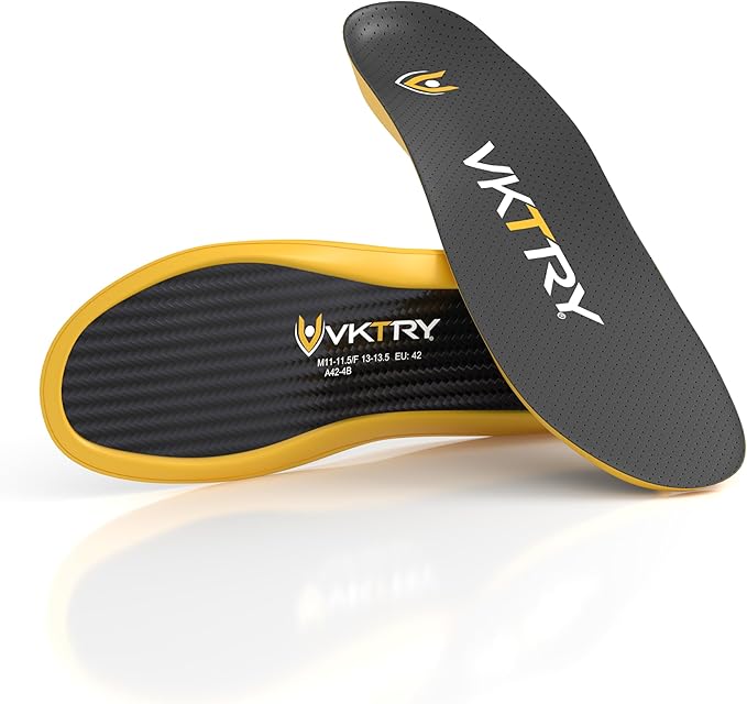 Shoe Accessories for Athletic Performance 2 VKTRY Gold Performance Insoles